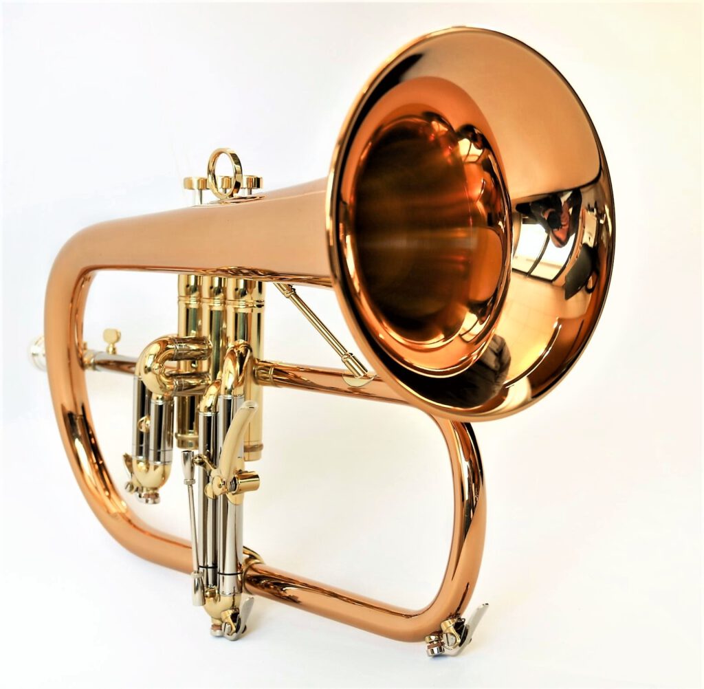 Le Monde Satellite Laquered Flügelhorn Vogt instruments